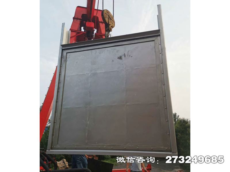 渭城不锈钢生态补水闸