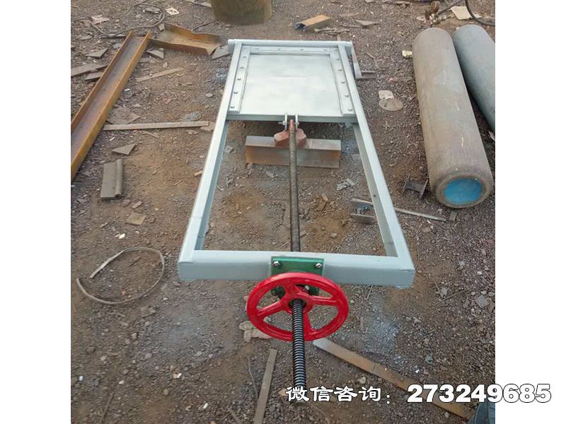 威县塘坝排洪机闸一体闸门