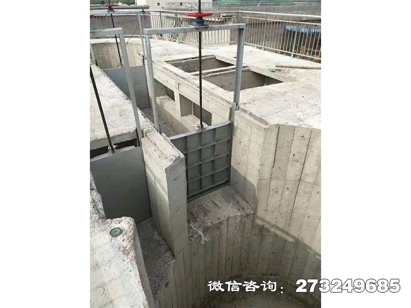 冲砂渠道机闸一体闸门