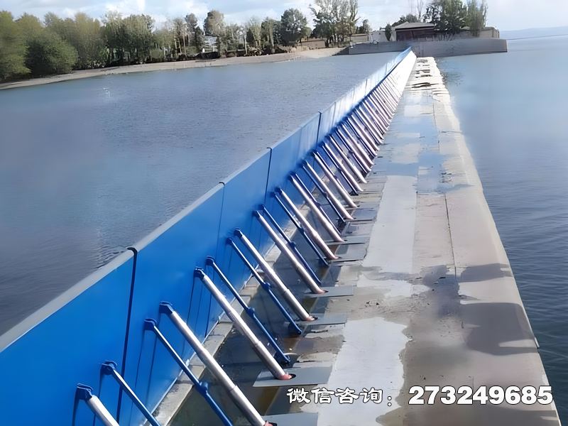 如东县生态补水钢坝