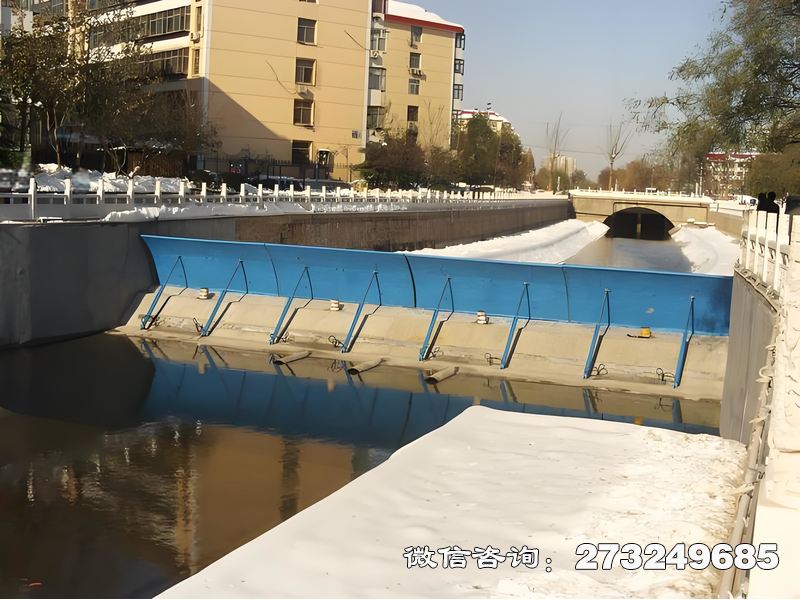 西市河道水质净化坝