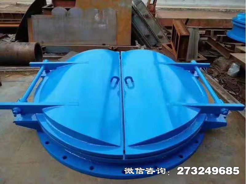 浈江铸铁圆形渠道拍门