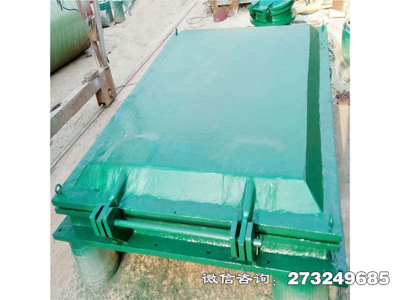 浈江铸铁方型防逆流拍门