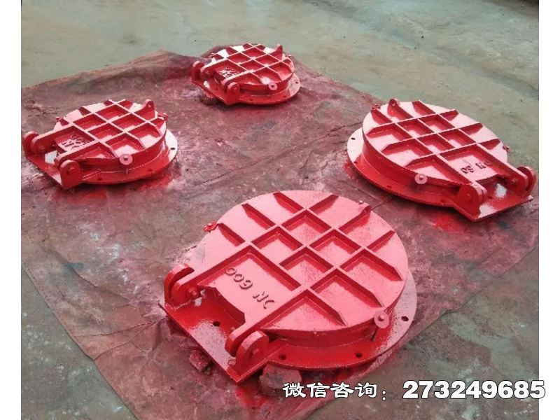 扎兰屯铸铁圆形暗渠拍门