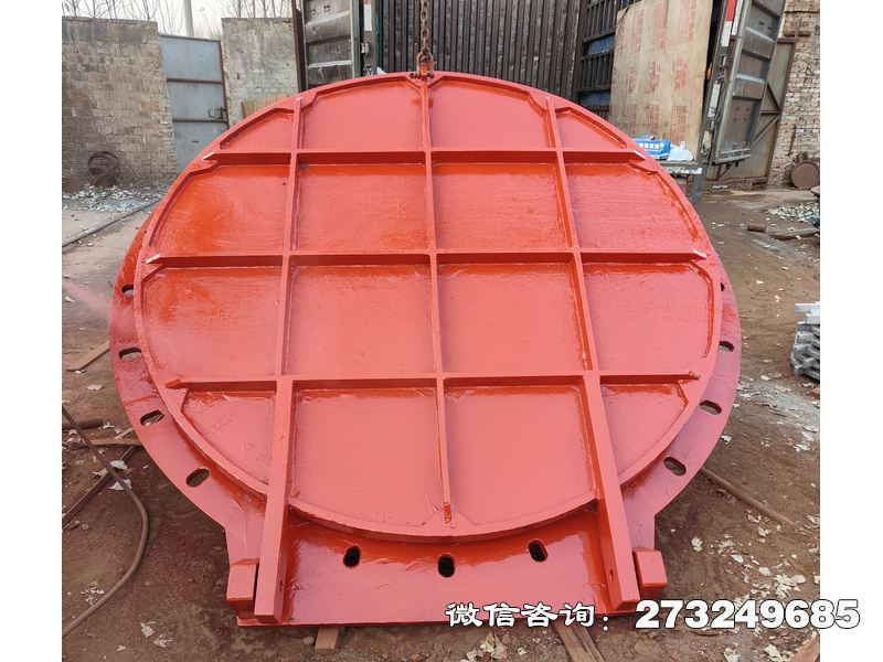 扎兰屯铸铁圆形污水提升泵站拍门