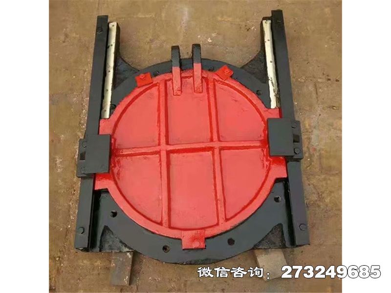 威县圆形水库防洪铸铁门